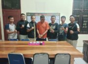 Polsek Perhentian Raja, Tangkap Pelaku Pengedar Narkoba di Desa Kapau Jaya