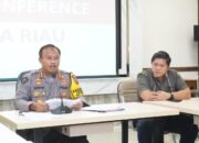 Polda Riau Sampaikan Capaian Kinerja Selama Bulan Juli, Kabid Humas ” Trendnya positif mengalami peningkatan dari tahun lalu”