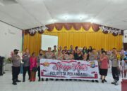 Minggu Kasih Bersama Polresta Pekanbaru : Mendekatkan Diri Dengan Masyarakat.