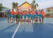 Lapas Pekanbaru Gelar Pembukaan Pertandingan Futsal Antar Petugas dan WBP