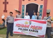 Wujudkan Harkambtibmas, Personil Polsek Kabun Rutin Giat Minggu Kasih