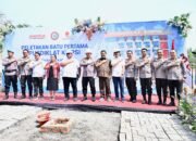 Kapolri Laksanakan Peletakan Batu Pertama Pembangunan Gedung Pusdiklat SPSI di Kawasan Jatiluhur