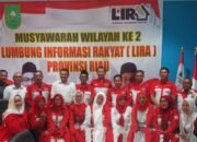 Muswil Ke II, Hantarkan Kavila Somarito Pimpin LIRA Provinsi Riau