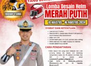 Warga Kampar Antusias Daftar Lomba Desain Helm Merah Putih Dan Lomba Foto Candid Merah Putih
