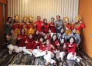 Yuk Intip Keseruan Lomba Senam Kreasi Melayu di Ikuti DWP Lapas Pekanbaru di HUT RI