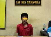Seorang Pria Diringkus Personil Sat Resnarkoba Polres Rohul Dalam Kasus Narkotika Jenis Sabu