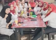 Grup Arisan Wartawan Riau Sukses Terselenggara dengan Dresscode Merah Putih