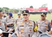 Polda Riau Laksanakan Apel Gelar Pasukan Operasi Mantap Praja Lancang Kuning 2024
