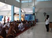 Polwan Polres Dumai Gelar Giat Police Goes To School di Aula MTS Al-Huda