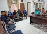 Sambangi Kantor Lurah Minas Jaya, Wakapolsek Pimpin Giat Cooling System Pemilu Damai Jelang Pilkada Serentak Tahun 2024