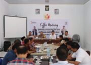 Perkuat Sinergitas Kolaborasi Ciptakan Pilkada Aman dan Lancar,Kapolres Siak AKBP Asep Sujarwadi Ngopi Bareng Bawaslu