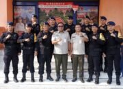 Sub Satgas SAR Brimob Polda Riau Sambangi dan Berkoordinasi ke Kantor BPBD Pekanbaru
