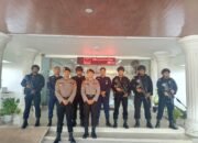 Subsatgas Aksi Tindak Patroli ke KPU Riau Pastikan Keamanan Tahapan Pilkada 2024