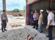 Kapolsek Tualang Sambangi Pompes Dalam Rangka Cooling System, Untuk Menciptakan Harkamtibmas