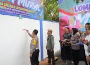 Lomba Mural Ajang Silaturahmi dan Upaya cooling sistem Dihari Lalulintas Bhayangkara Ke – 69