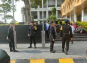 Satuan Brimob Polda Riau Gelar Patroli Keamanan di Sekitar Venue SKA Co-Ex