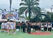 Pembukaan Turnamen Bola Basket Dalam Rangka Memperingati HUT TNI Ke -79 Tahun 2024