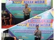 Ditlantas Polda Riau laksanakan Kegiatan Cooling System, wujudkan Pilkada Damai 2024 bersama Insan Pers