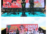 Meriahkan HUT TNI Ke-79, Yonif 132/BS Gelar Lomba PBB Tingkat SLTP