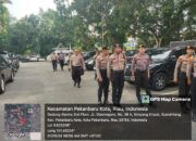 Subsatgas Pam Objek Kegiatan Lakukan Pengamanan di Area RSUD Arifin Achmad