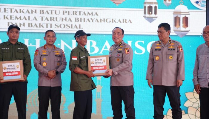 Ground Breaking Masjid SMA Kemala Taruna Bhayangkara, Irjen Pol Dedi Prasetyo: Kontribusi Polri Persiapkan SDM Unggul Menuju Indonesia Emas 2045