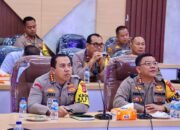 Kegiatan Anev Operasi Mantap Praja Lancang Kuning 2024 dan Lomba Jurnalistik Menuju Pilkada Riau Damai Berlangsung Sukses