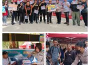 Sambangi Wisata Alam Mayang Tim Cooling System Ditlantas Polda Riau Edukasi Pengunjung 