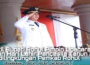 Peringatan Hari Lahir Pancasila, Wabup Rohul Ajak Para Milenial Pahami Ideologi Pancasila