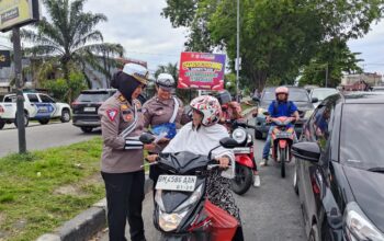 Melalui Ops Zebra LK 2024 Ditlantas Polda Riau Ajak Pengendara Tingkatkan Kamtibmas dan Kamseltibcarlantas