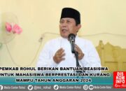 Pemkab Rohul Berikan Bantuan Beasiswa Untuk Mahasiswa Berprestasi dan Kurang Mampu Tahun Anggaran 2024