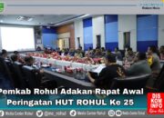 Pemkab Rohul Adakan Rapat Awal peringatan HUT Rohul ke 25