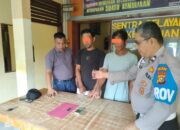 Komit Berantas Narkotika, Dua Pria Tak Berkutik Saat Diciduk Personil Polsek Kuntodarussalam Dalam Kasus Sabu