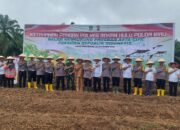 Kalapas Pasir Pangaraian Turut Sukseskan Ketahanan Pangan Polres Rokan Hulu