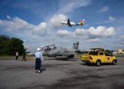 Lanud Roesmin Nurjadin Gelar Latihan Penanganan Kondisi Darurat (Emergency) Semester II Tahun Anggaran 2024