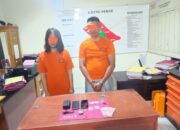 Sepasang Sejoli Diduga Pengedar, Diringkus Personil Polsek Tandun, Di Sebuah Penginapan