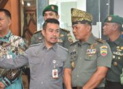 Tingkatkan Sinergitas Danrem 031/WB Kunjungan Kerja Ke Kantor Walikota Pekanbaru