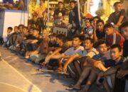 OMP-LK24, Kapolres Rokan Hulu Gelar Nobar Indonesia Vs Jepang, Sampaikan Pesan Penting Untuk Pilkada 2024