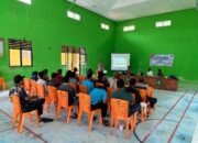 Polsek Sabak Auh Gelar Sosialisasi dan Penyuluhan Narkoba di Kampung Selat Guntung