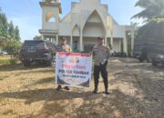 Polsek Rambah Laksanakan Pengamanan Ibadah Minggu di Gereja-Gereja Rokan Hulu