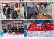 Lapas Selatpanjang Lakukan Razia Blok Hunian Serta Pemusnahan Barang Bukti Hasil Razia Bersama APH