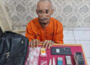 Tim Opsnal Satres Narkoba Polres Siak Bekuk Seorang Pria Paruh Baya Diduga Pengedar Narkotika