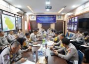 Jelang Nataru2024 – 2025 Dirlantas Pimpin Rapat Koordinasi Internal Bersama Kasat Lantas Jajaran 