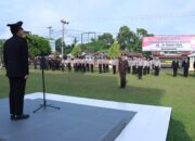 Kapolres Kampar Gelar Upacara Hari Bela Negara Ke-76 Di Halaman Mapolres Kampar