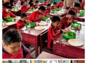 Program Presiden RI: Polsek Tambusai Utara Gelar Program Makan Bergizi Gratis Untuk 150 Siswa