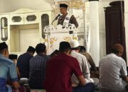 Tim Da’i Polri Sat Binmas Polres Kuansing Sampaikan Khutbah Jumat di Masjid Jami’ Desa Koto Kombu