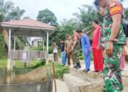 Bersinergi dengan Pemdes dan Pemkab, TNI di Riau Tebar 5000 Ribu Benih Ikan