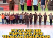 Apel Sore Jum`at Plt. Kajari SBB Tegaskan Kedisiplinan!
