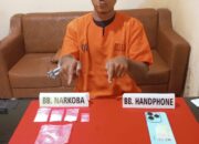 Satuan Narkoba Polres Kampar Ringkus Pengedar Sabu di Langgini, Amankan 16,08 Gram Barang Bukti!