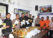 Polres Bengkalis Berhasil Ungkap Kasus Narkotika dengan Barang Bukti 100 Bungkus Narkotika Jaringan Internasional