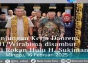 Bupati Sukiman Berikan Sambutan Hangat Atas Kunjungan Danrem Ke Rohul